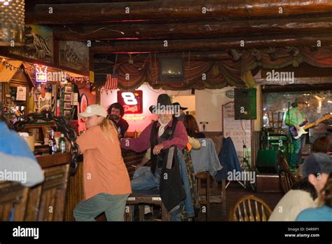 Madrid Mine Shaft Tavern Sheriff Stock Photo Alamy