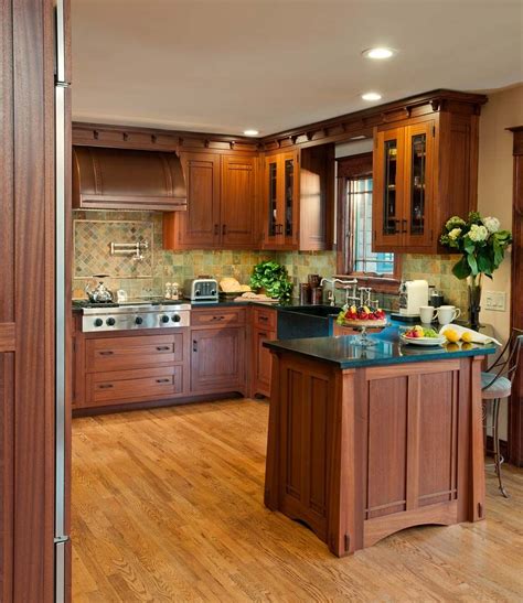 Prairie Style Cabinetry Crown Point Cabinetry Craftsman Style