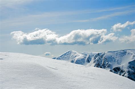 Winter Panorama Of Mountains Stock Photo Image Of Light Europe 44666842