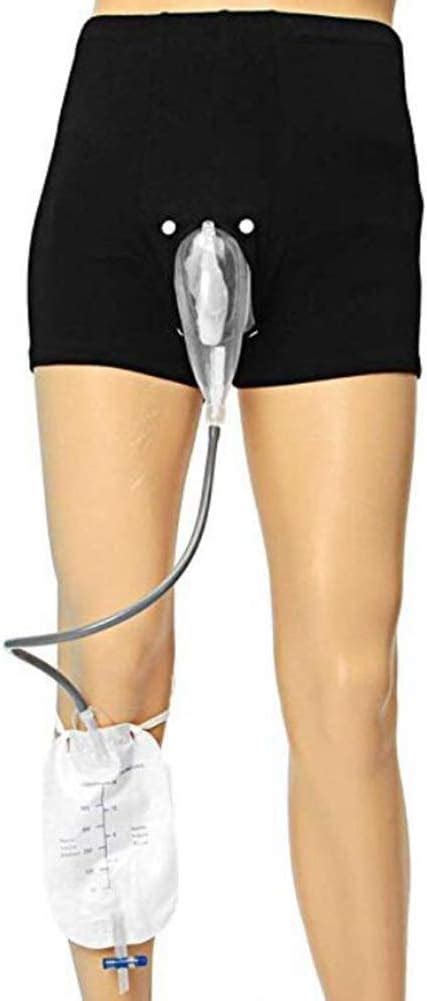 Jl Wearable Incontinence Pants With Collection Bag Portable Leak Proof Leg Pee Catheter For Men