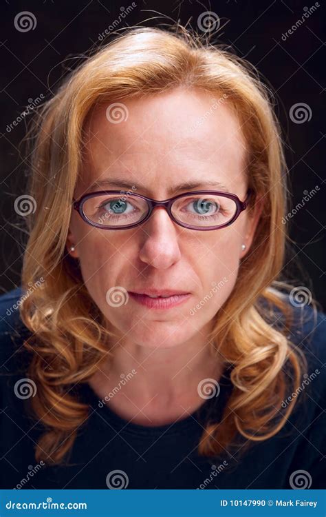 Geek Woman Stock Photo Image Of Nerdy Spectacles Appearance 10147990
