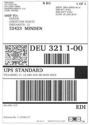 Dhl verbindet menschen in über 220 ländern und territorien weltweit. Versandlabel Drucker für UPS, DHL, DPD, - Drucker-Etikettendrucker.de
