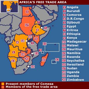 The tripartite fta will represent an integrated market of 26 countries with a combined population of 632 million people. BBC News | AFRICA | African free trade area launched