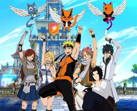 Naruto Fairy Tail Sella Anime Fairy Tail Fairy