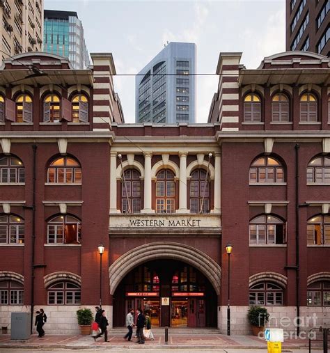 Hong Kong Western Market Colonial Architecture Architecture House