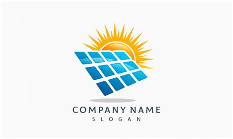 Diseño De Logotipo De Energía Solar Ideas De Logotipo De Inspiración
