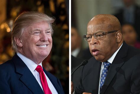 Where Was Donald Trump When John Lewis Was Fighting For Civil Rights