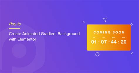 How To Create Animated Gradient Background With Elementor