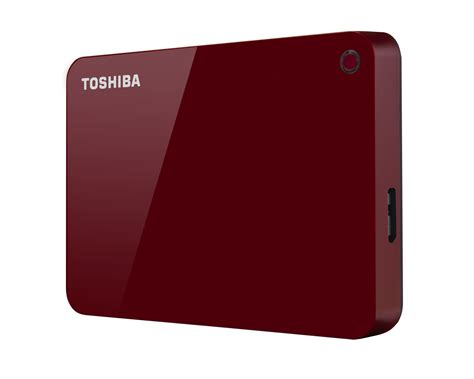 Toshiba Canvio Advance 2tb Portable External Hard Drive Usb 30 Red