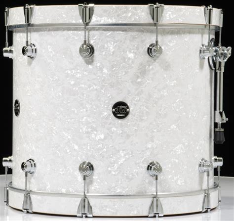 Dw Performance Series 3pc Drum Kit White Marine 121420 Shallow