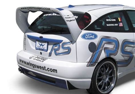 2000 2004 Ford Focus Zx3 Wrc W Flares And Spoiler Style Wings West Bod