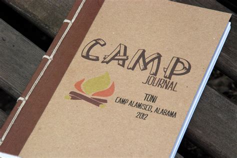Personalized Summer Camp Journal 1600 Via Etsy Summer Camp Journal Camping Journal