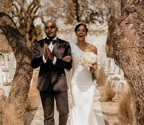 Dr Musa Mthombeni And Liesl Laurie Mthombeni Celebrate 9 Months Of