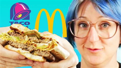 People Mashup Their Favorite Fast Foods Youtube