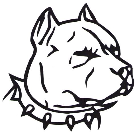 Aside from the pitties not being as wide and muscular as. pitbull clipart black white 20 free Cliparts | Download ...