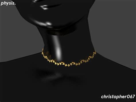 Physis Necklace Christopher067 The Sims 4 Catalog