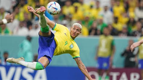 richarlison scores two goals in brazil s victory over serbia 2022 fifa world cup vatansport