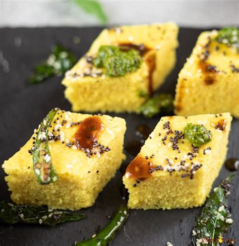 Soft And Fluffy Khaman Dhokla Is A Popular Gujarati Delicacy These