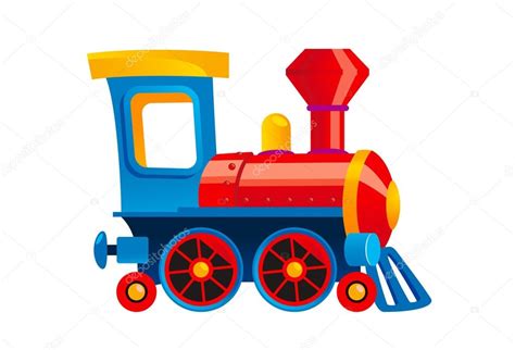 Vector Cartoon Toy Train Stock Vector Image By ©musework 62454377