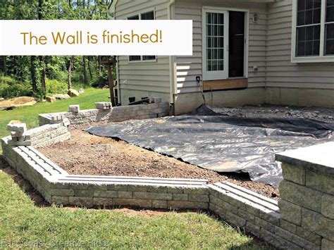 Use these for building a retaining these blocks can also make raised beds for your vegetable gardens or flower beds. How to Build a Patio- Update # 4