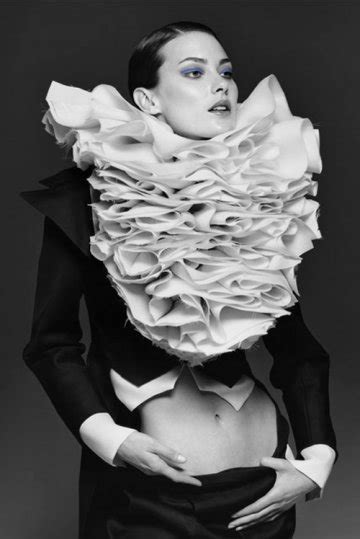Fashion And Photography Ruffles And Viktor And Rolf