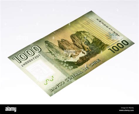 1000 Pesos Chilenos Bank Note Peso Chileno Es La Moneda Nacional De