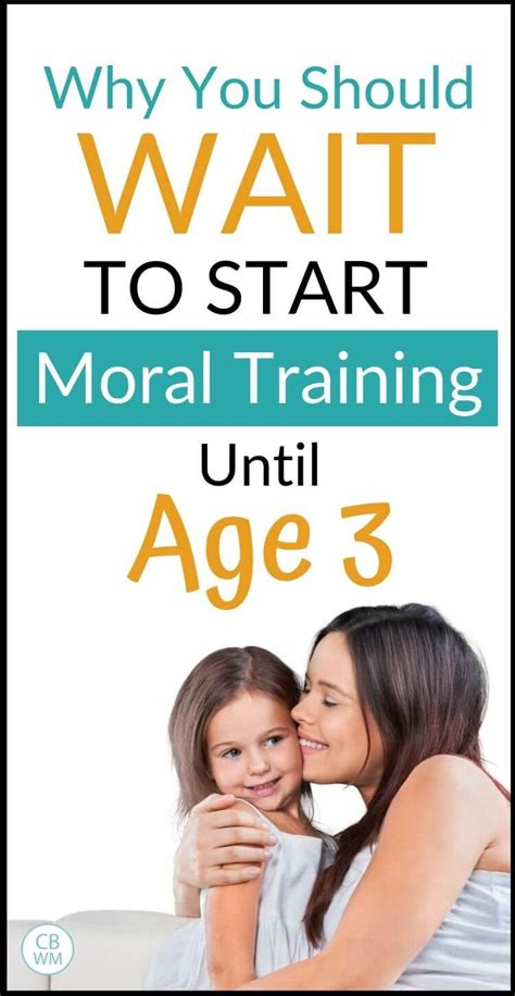 Start Your Childs Moral Training At Age 3 Babywise Mom Teaching