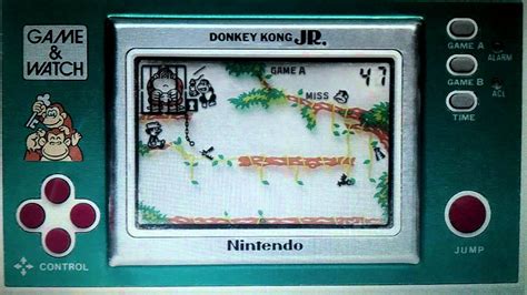 Lcd Games Donkey Kong Jr Nintendo Game And Watch Youtube