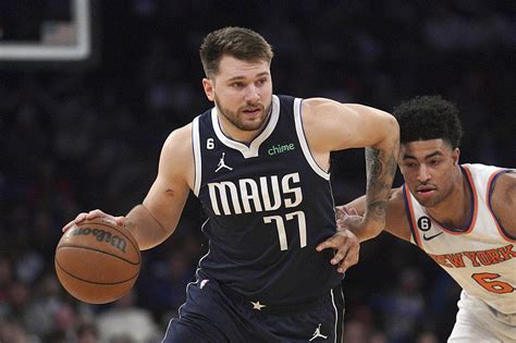 Mavs Doncic Hardaway Team Up In 121 100 Win Over Knicks