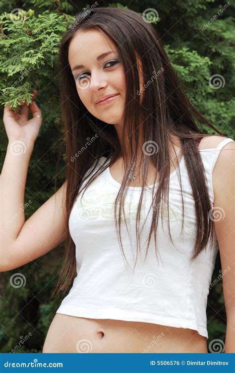 Beautiful Teenage Girl Stock Photo Image Of Caucasian 5506576
