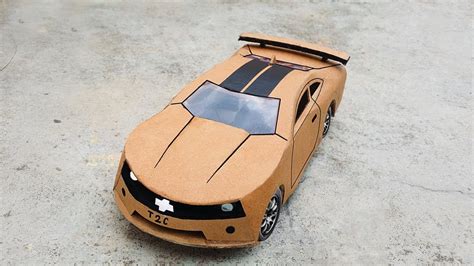 How To Make Electric Super Toy Car Using Cardboard Very Simple