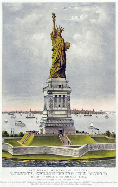 Historic Photos Show How The Statue Of Liberty Was Built