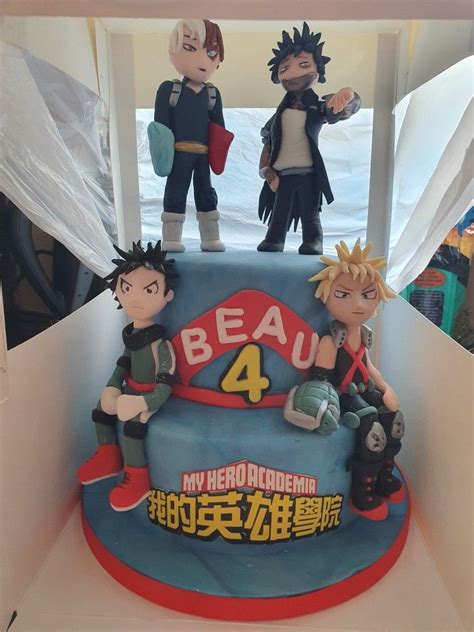 My Hero Academia Birthday Cake Anime Cake Birthday Cake Cake