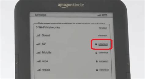 Plug the usb cable into your computer. Amazon Kindle - Wireless Setup