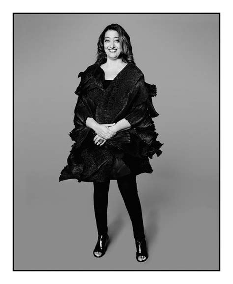 Zaha Hadid Portrait By David Bailey Donna Karan Profiles Zaha Hadid