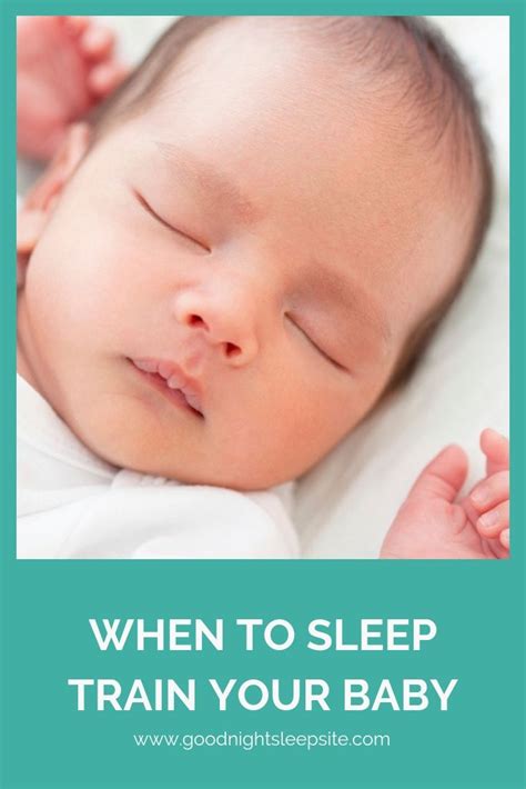 Sleep Train Your Baby What Age To Start Sleep Training Baby