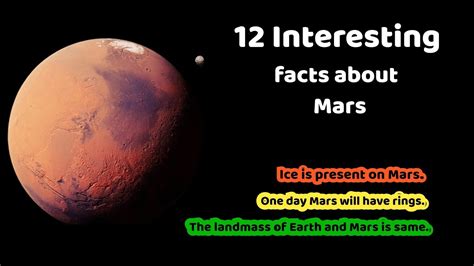 12 Interesting Facts About Mars 1080p Youtube
