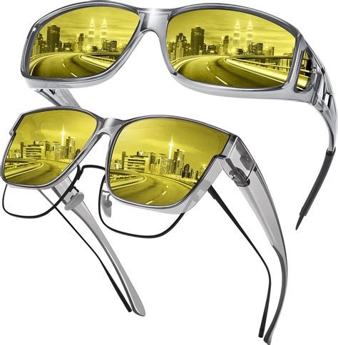 urumqi anti glare night driving glasses bundle with polarized night vision glasses