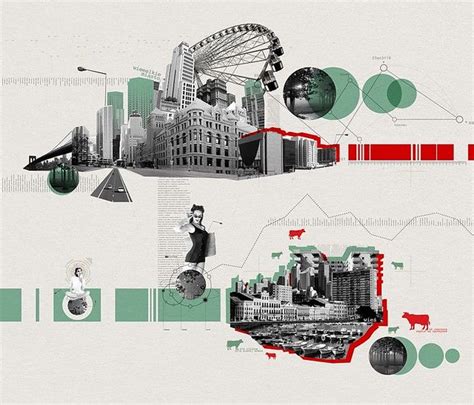 Ze Wsi Do Miasta Architecture Collage Architecture Drawing