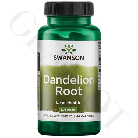 Swanson Dandelion Root Liver Health