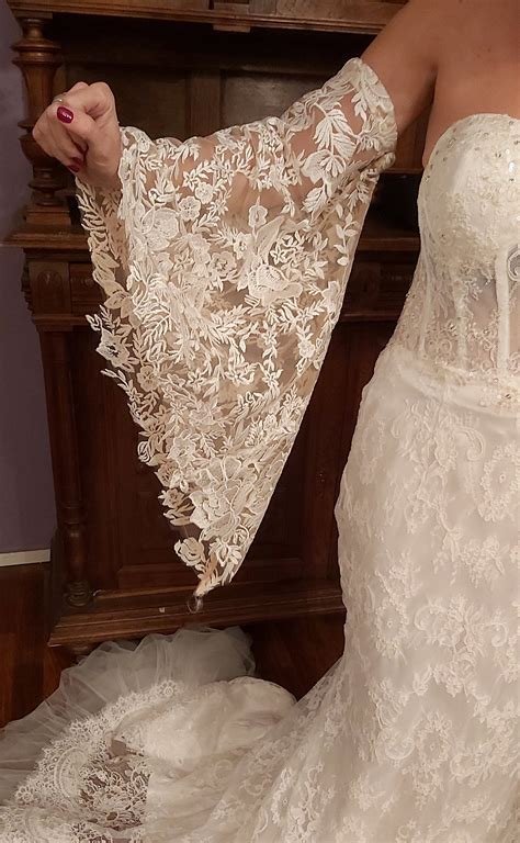 Removable Lace Sleeves For Wedding Dress Detachable Bridal Etsy