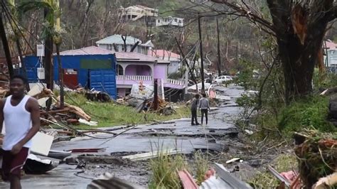 On The Island Of Dominica Nearly Complete Destruction By Hurricane