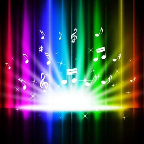 Rainbow Music Background 970x970 Download Hd Wallpaper Wallpapertip