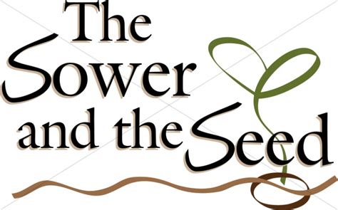 Parable Of The Sower And The Seed Jesus Wordart