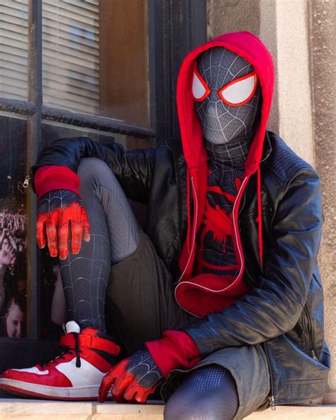 Miles Morales Costume Diy Cosplay Authentic Spiderverse Suit Artofit