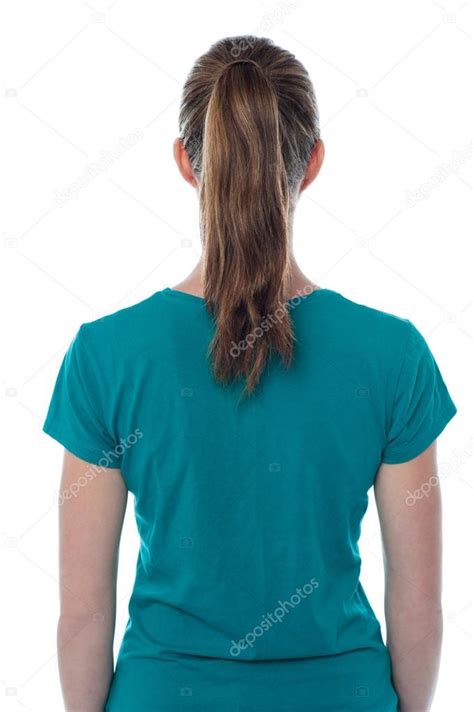 Back Pose Of A Woman Facing The Wall Stock Photo By ©stockyimages 32569049