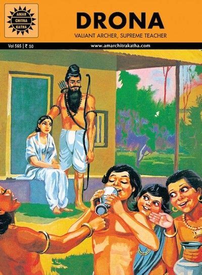 Indian Epics Amar Chitra Katha Guide Drona Mythology Books