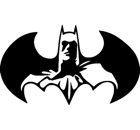 Fichier Stl Décalcomanie Murale Logo Batman Avec Visage・design Pour