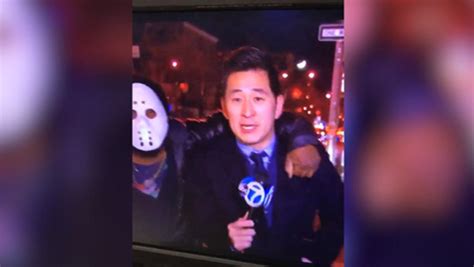 Reporter Cefaan Kim Attacked By Masked Man During Live Tv Broadcast