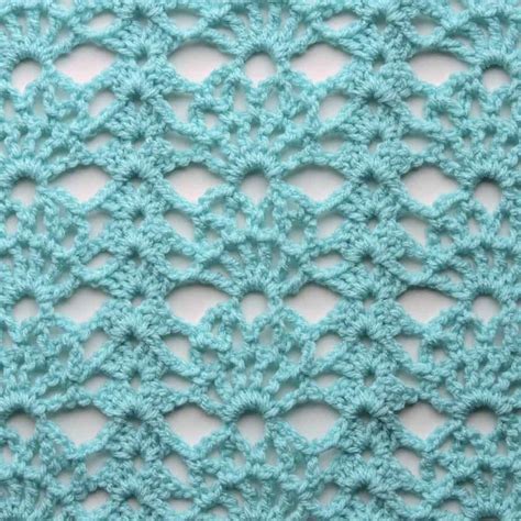 Sunspray Lace Free Crochet Stitch Tutorial Crochetkim